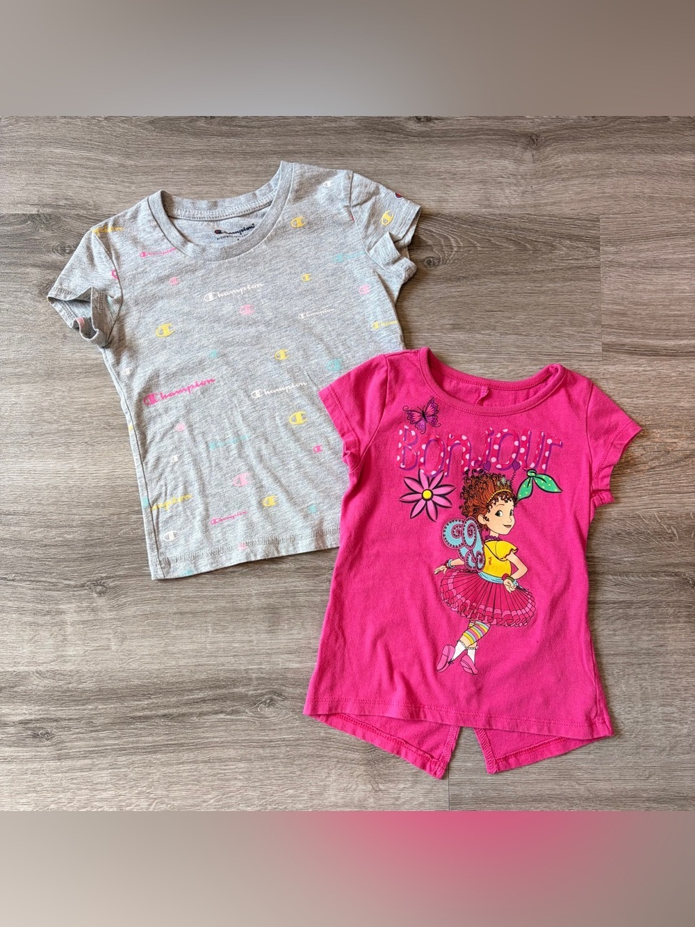 Champion/Fancy Nancy toddler girls tees